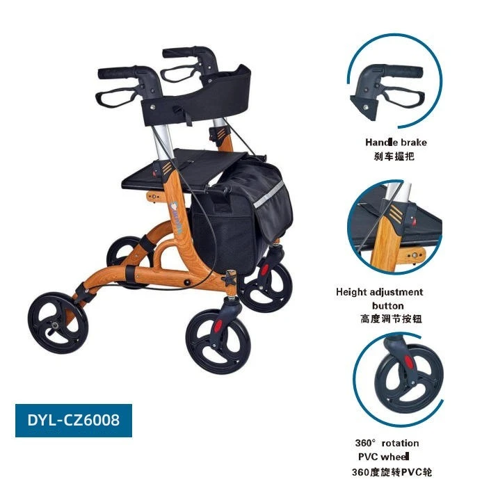 Super Lightweight Rollator Walker for Seniors